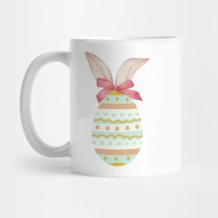 Easter Day - Easter egg with bunny ears Mug